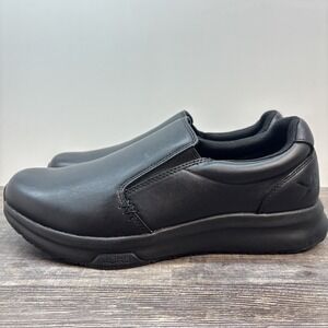 KURU Kivi 2 Men's 11.5 Wide Slip-on Shoes Jet Black Anti-Slip Work